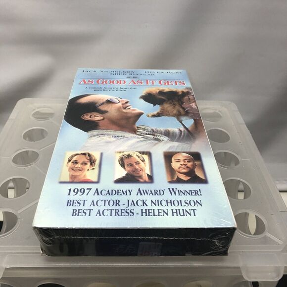 As Good as It Gets (VHS, 1998, Closed Caption) Watermark Sealed - Picture 7 of 8